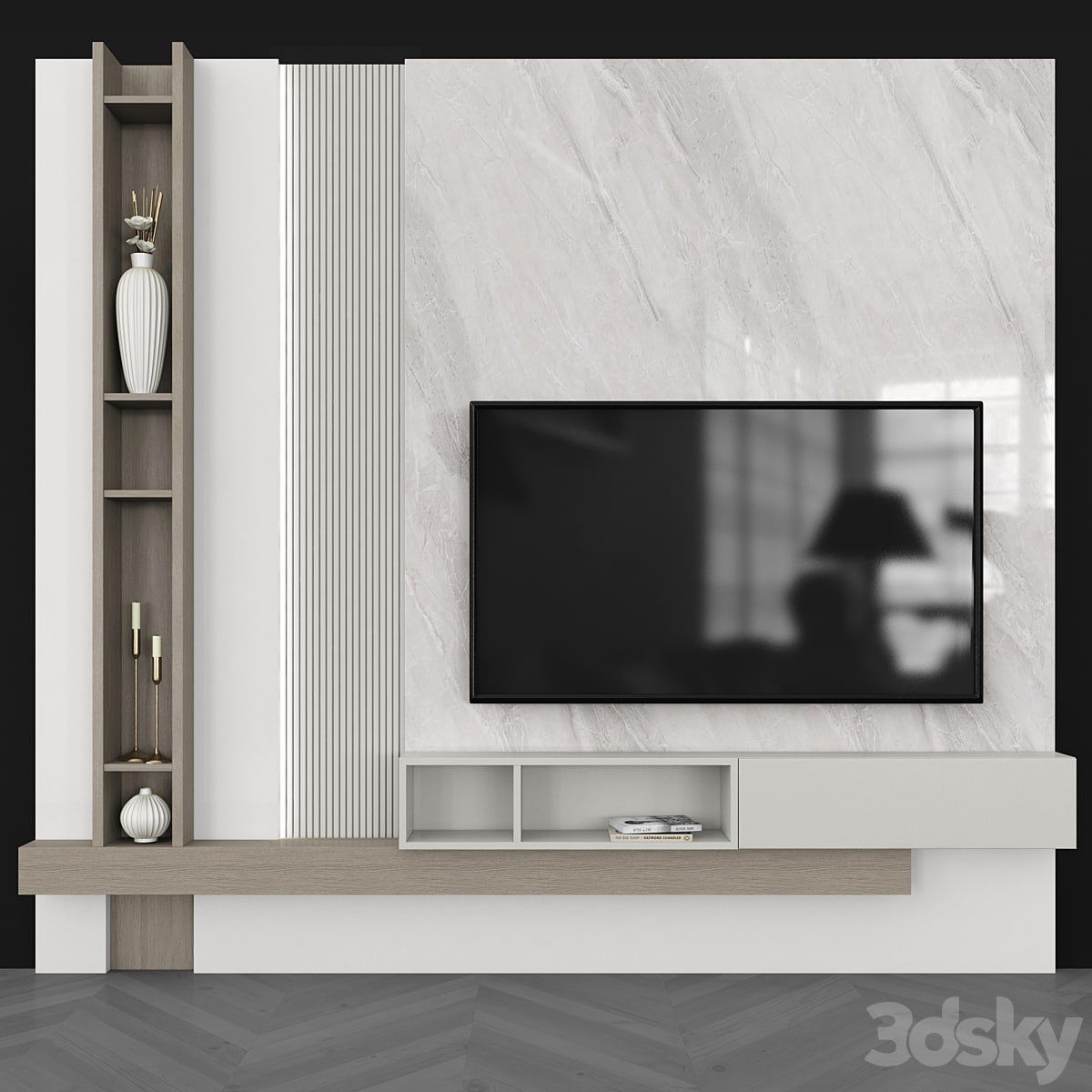 Modern TV Wall set63