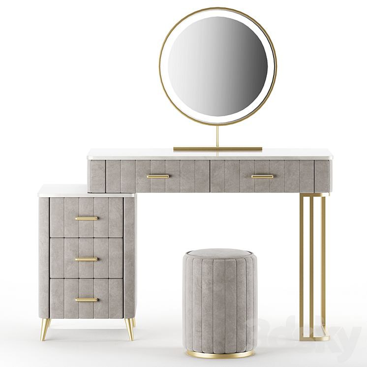 Homary Makeup Vanity Table