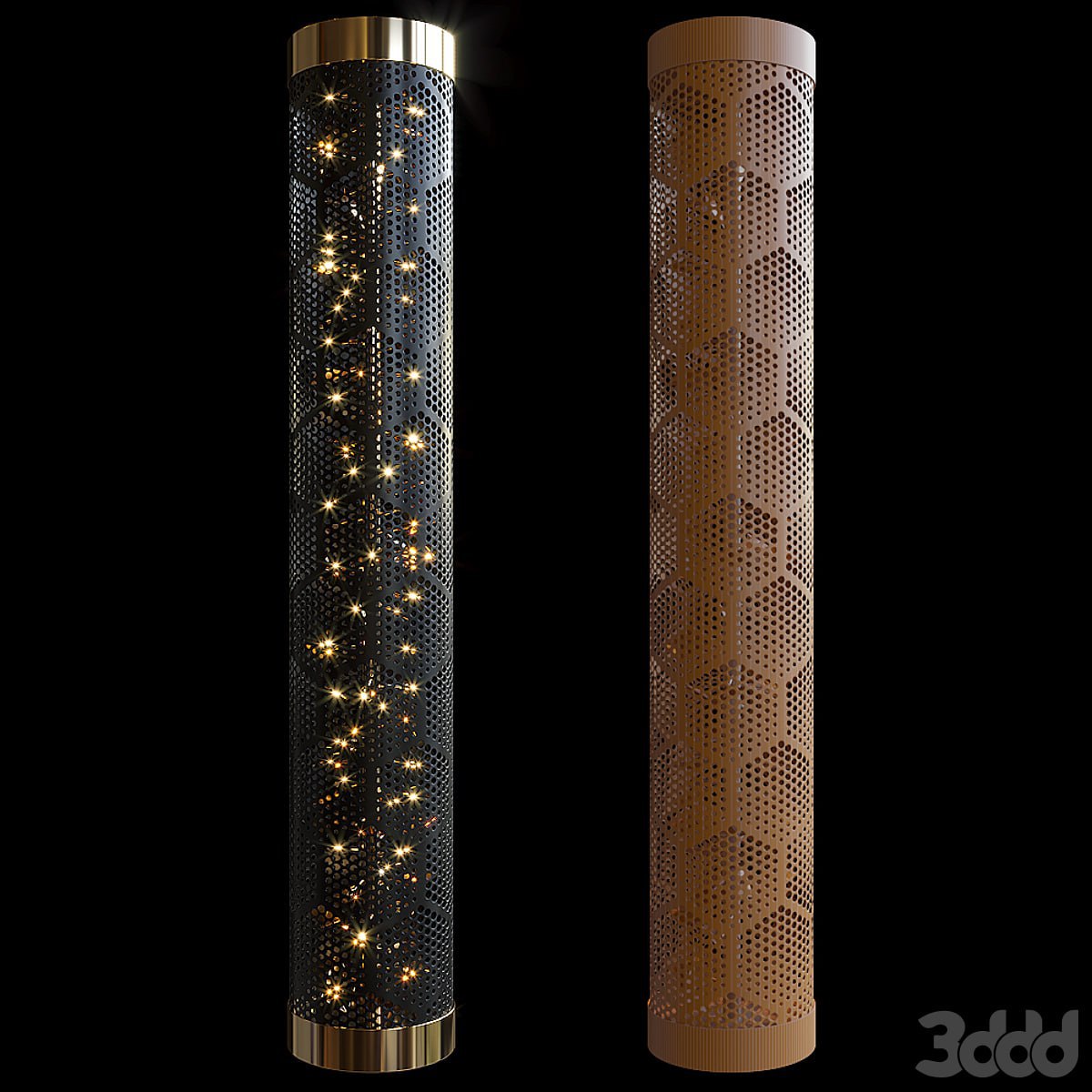 Floor lamp "Cylinder"