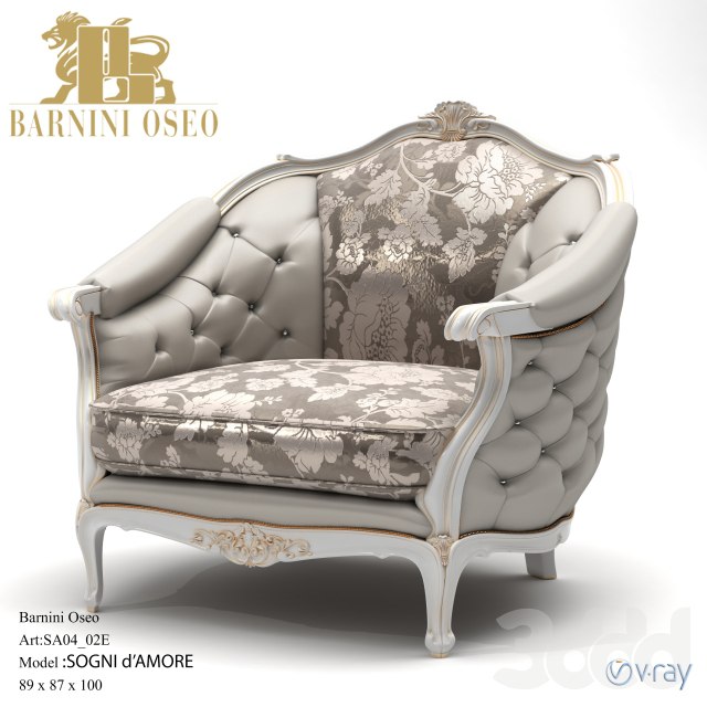 Armchair Barnini Oseo_Sogni d`Amore