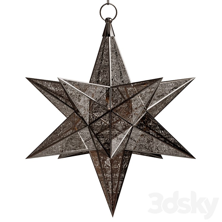 Chandelier black star