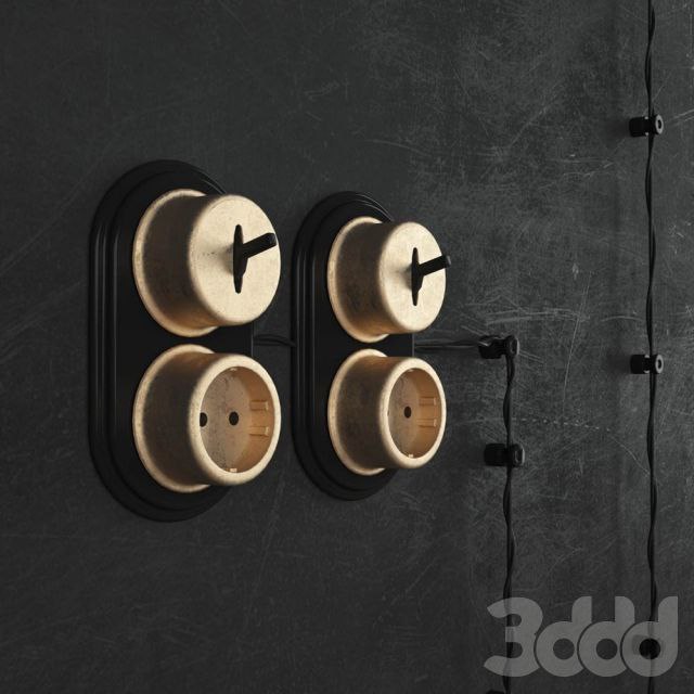 Ретро выключатели. Retro switches