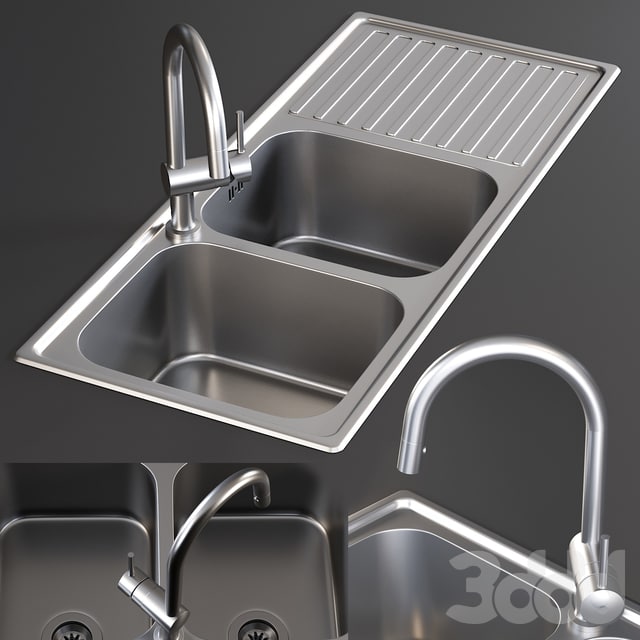 Sink Alba Mixer Smeg