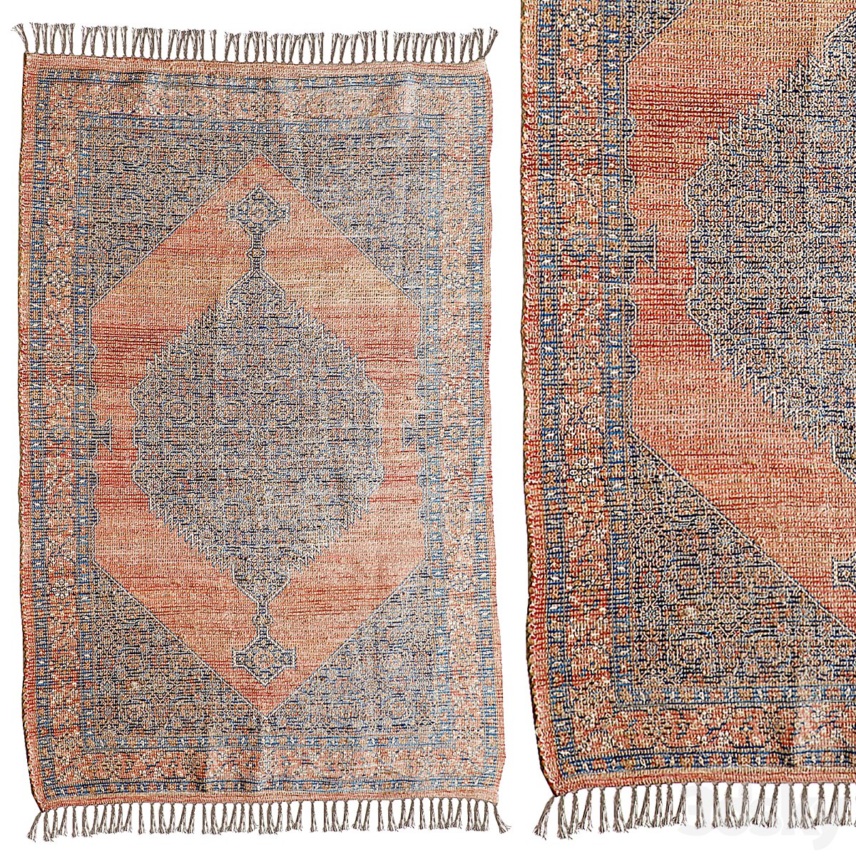 Carpet Urban Outfitters Adley Printed And Woven Rug