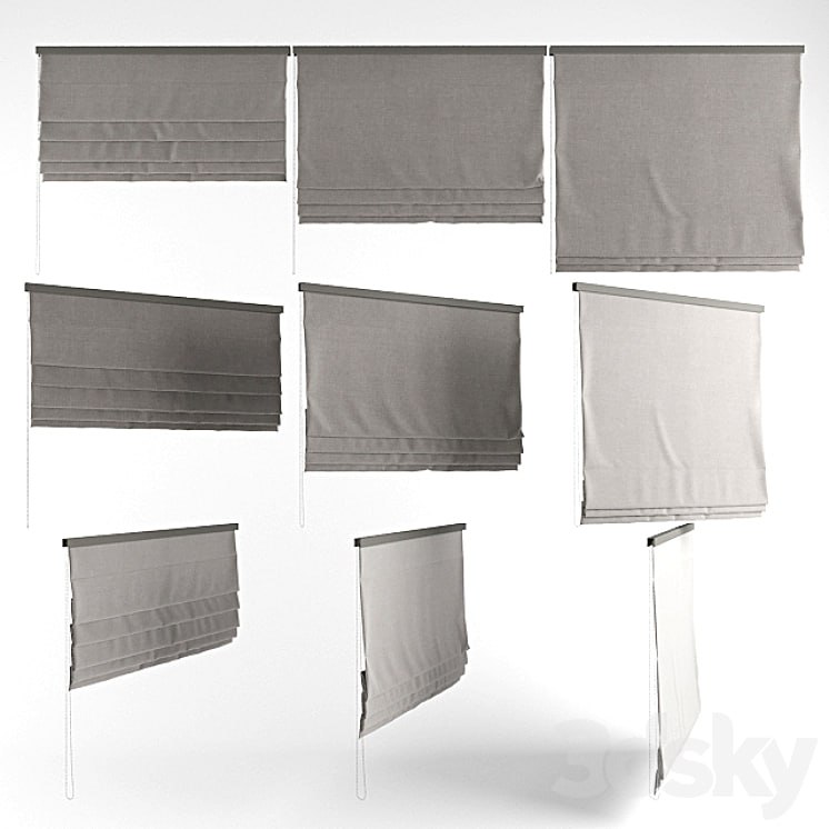 Roman blinds