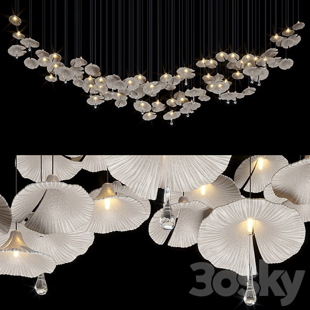 Hanging installation Vargov® Design - Nelumbo