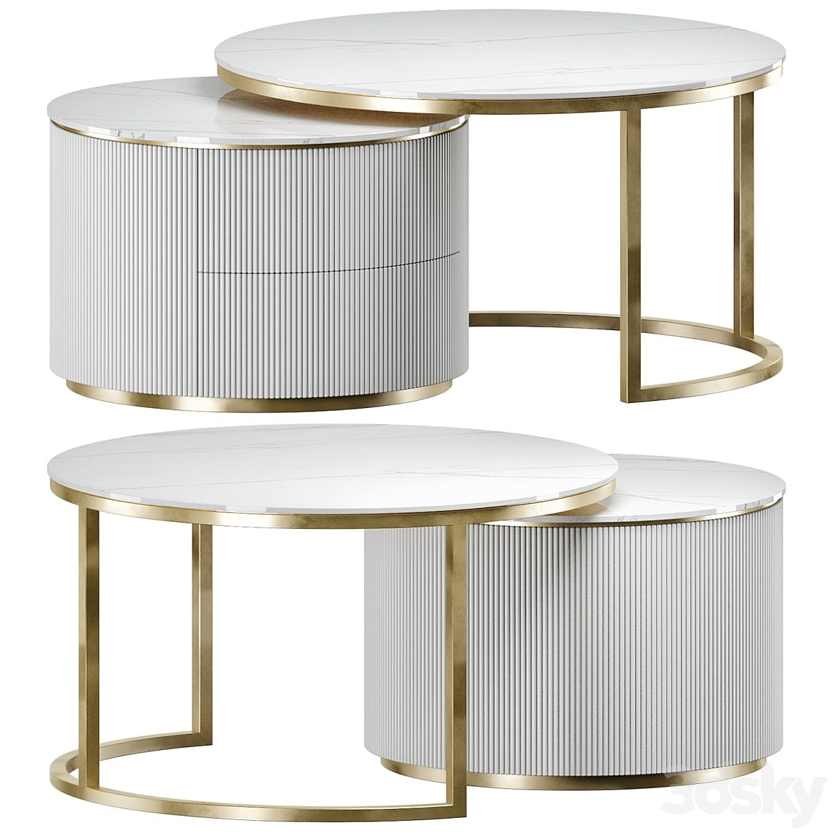 frandiss coffee table set
