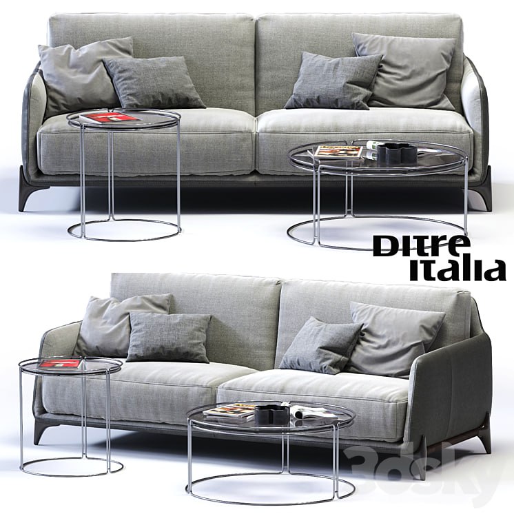 Ditre Italia ELLIOT 3-er Sofa
