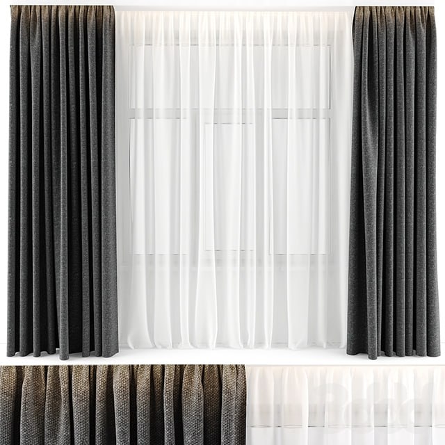 CURTAINS GREY