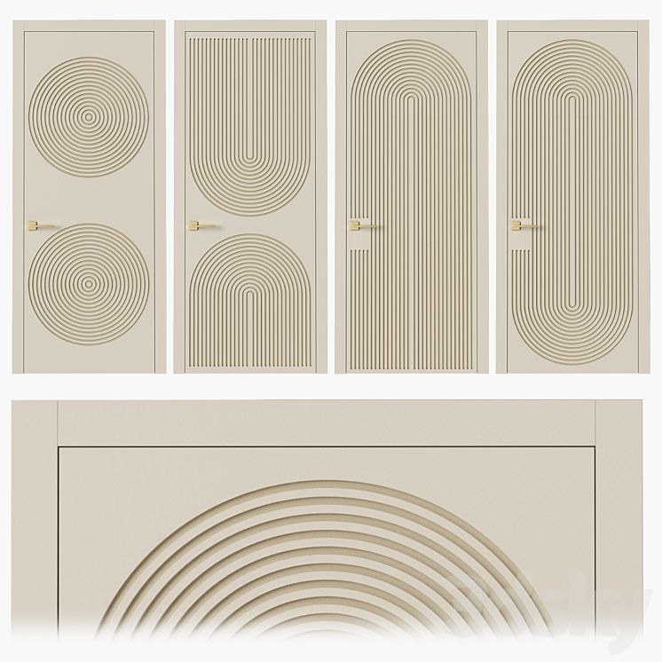 Interior doors milled 8
