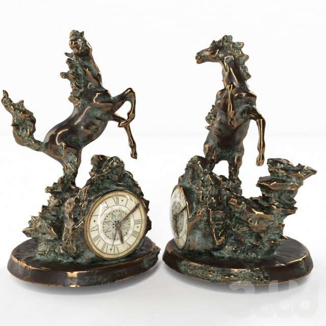 Horse clock