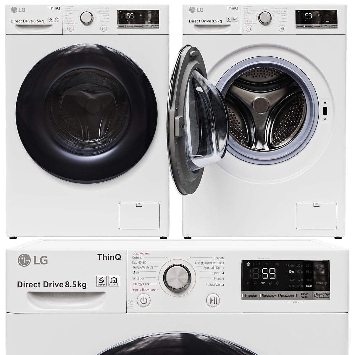 Washmachine LG F2V5GS0WT
