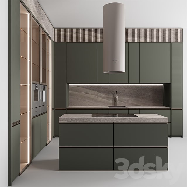 Kitchen №94 "Military Olive"