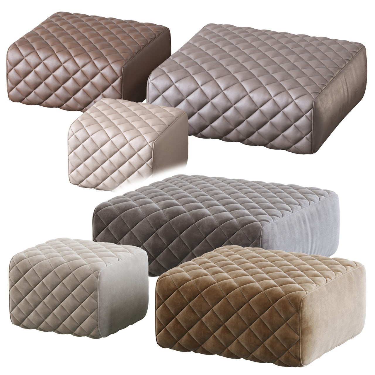 ASHLEY Pouf by Minotti