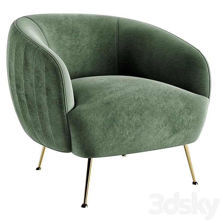NUEVO SOFIA MOSS OCCASIONAL CHAIR