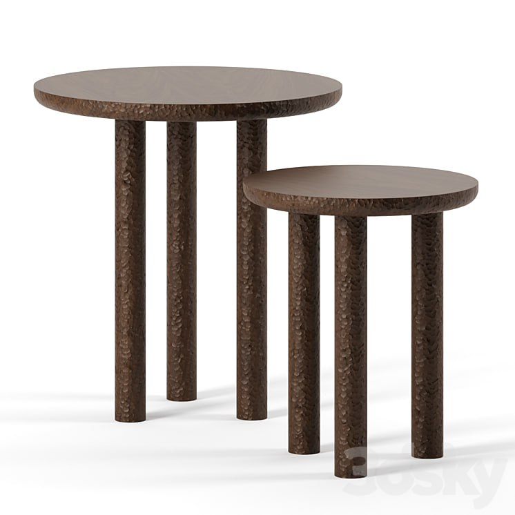 Rosae side tables by COLLECTION PARTICULIERE