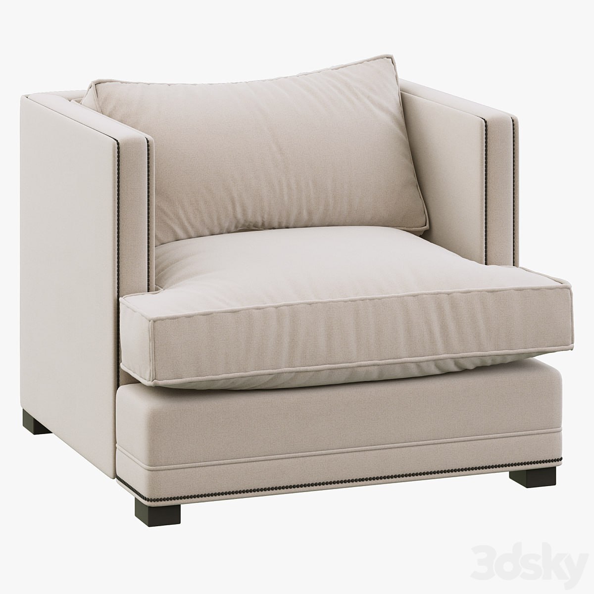 Restoration Hardware Easton Upholstered Chair