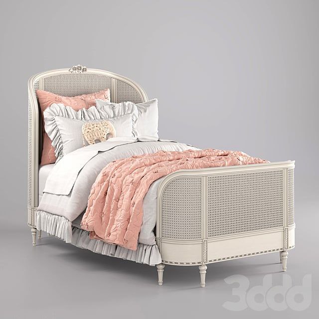 AVELINE CANE PANEL BED, Restoration Hardware