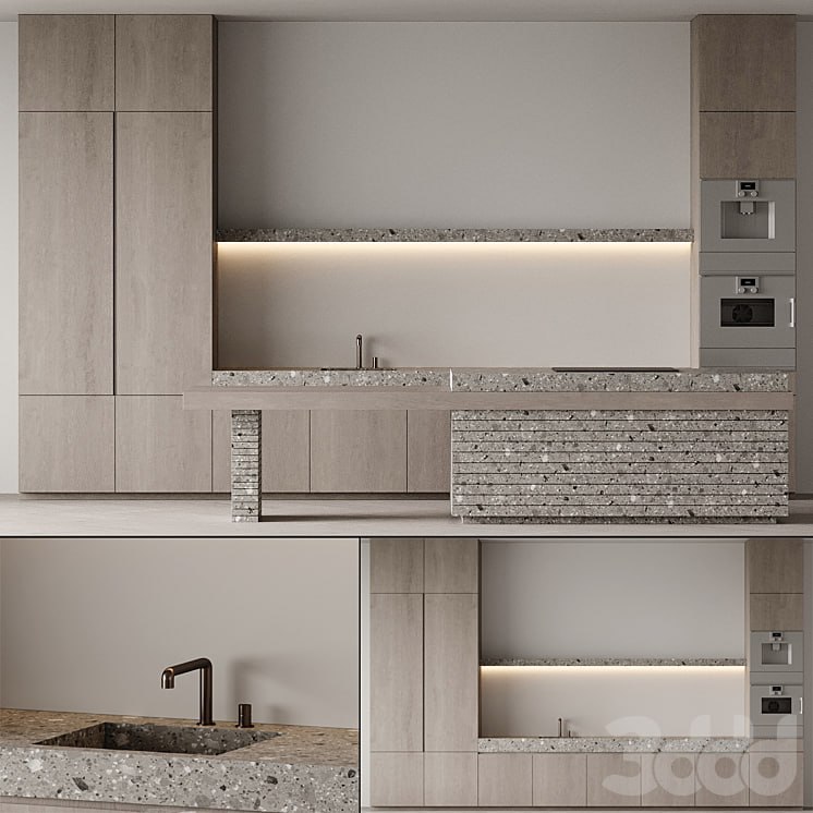 Kitchen with island 003