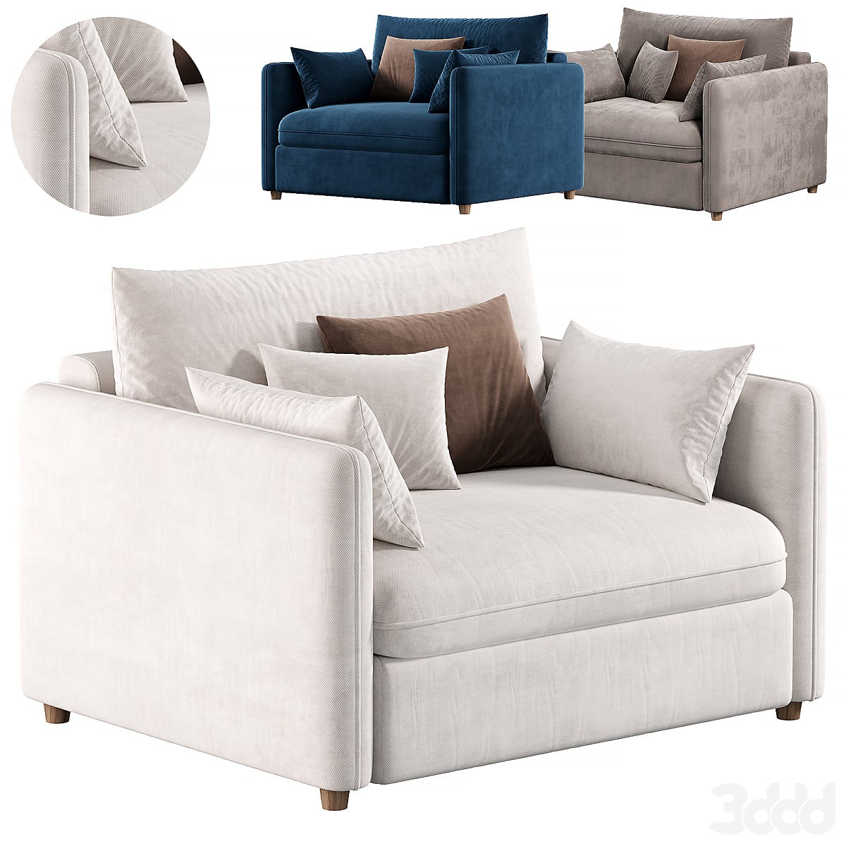 Mons Wagon Armchiar by skdesign