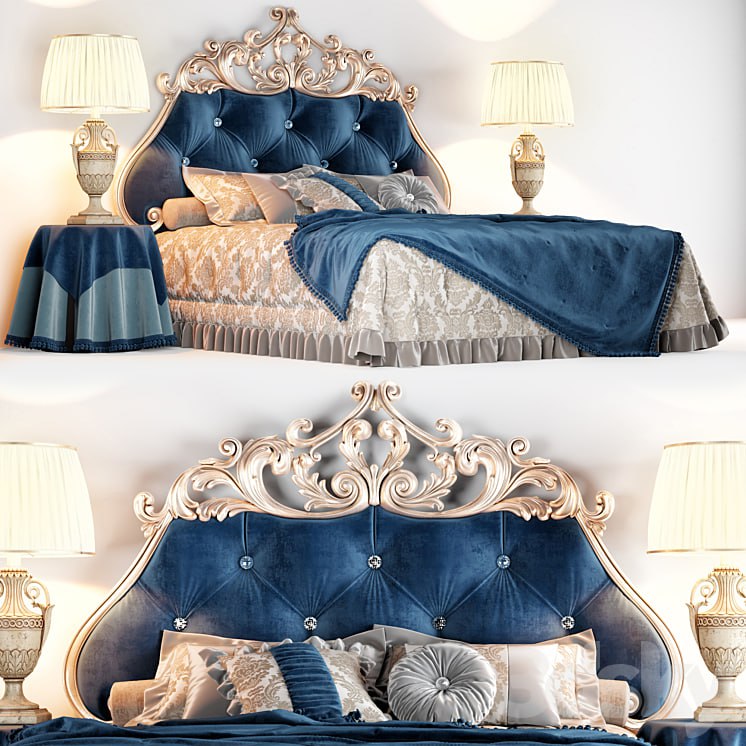 Bed Bolzan Letti Velvet