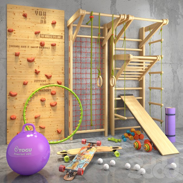 Sports equipment set