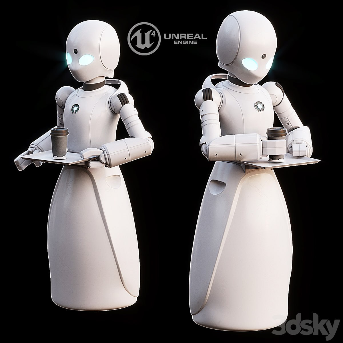 AVE Orihime-d animated PBR (+ UNREAL ENGINE)