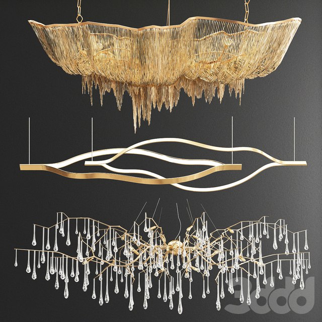 Atlantis Henge Bijout Chandelier - 3 type