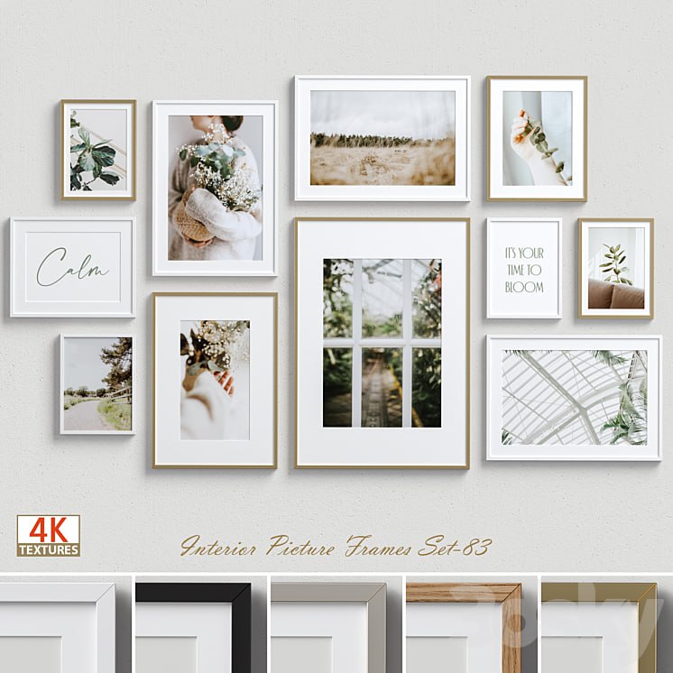 Interior Picture Frames Set-83