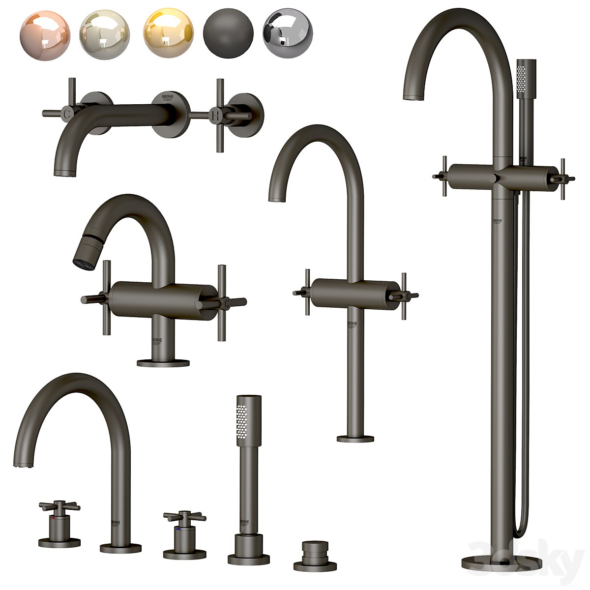 Grohe set 2 Atrio