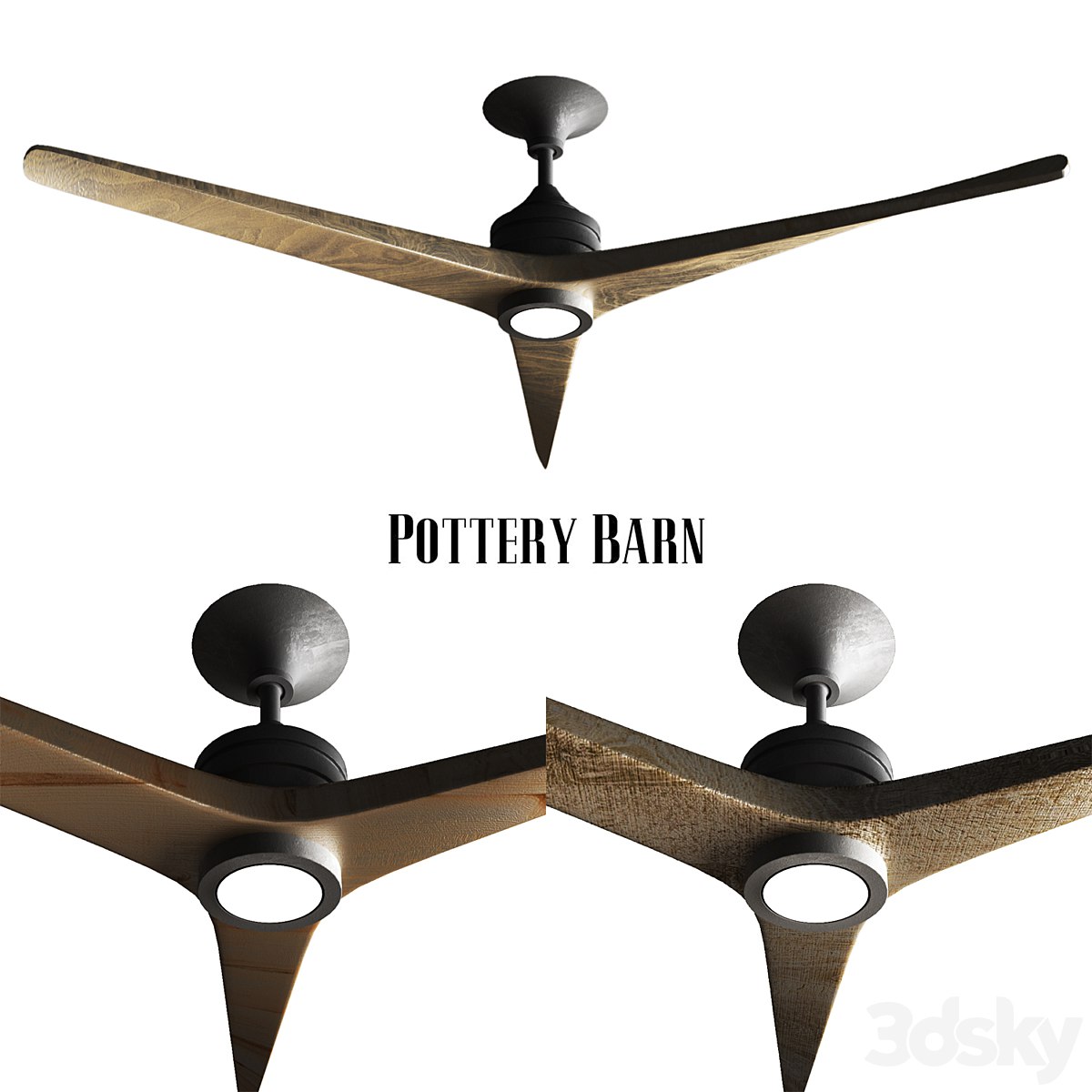 Pottery barn Spitfire IndoorOutdoor Ceiling Fan