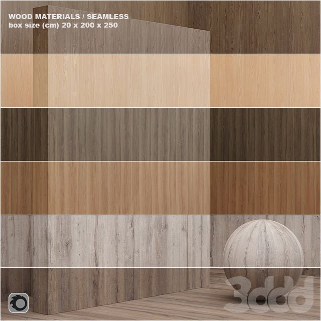 Material wood / veneer (seamless) - set 13