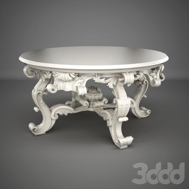 Large round palazzo capponi centre table