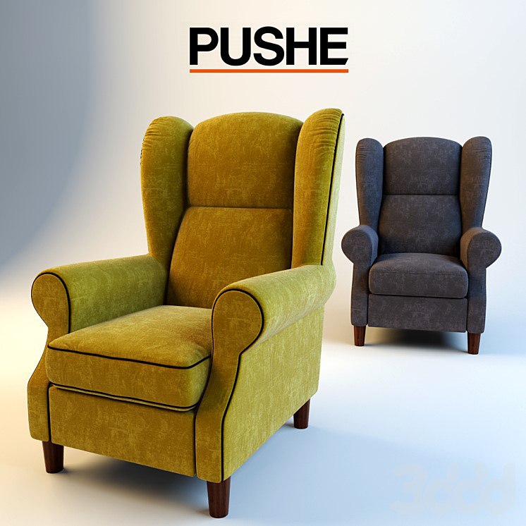 PUSHE Armchair "Linkvud"