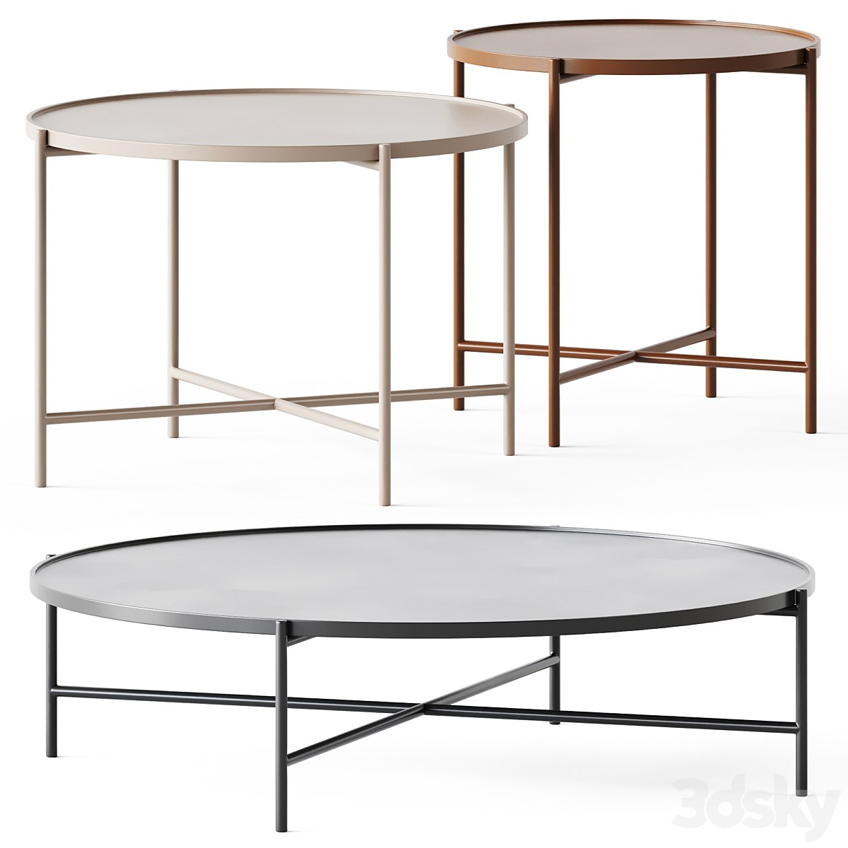 Coffee Tables Dolly by Estel Group