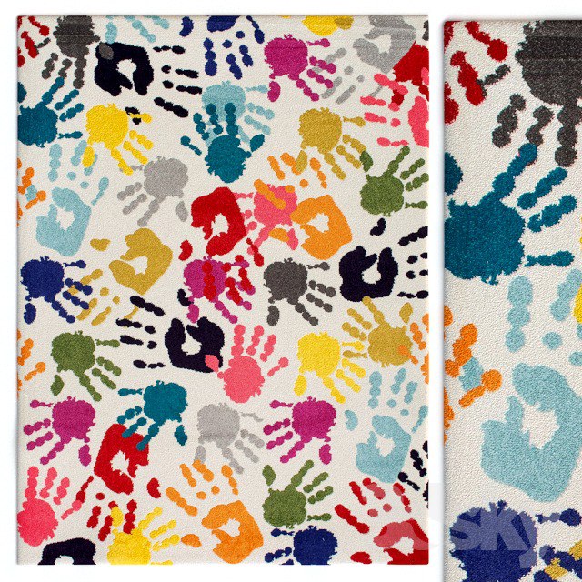 Carpet nuLOOM Pinkie Handprint Rug