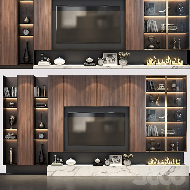 TV wall set 215