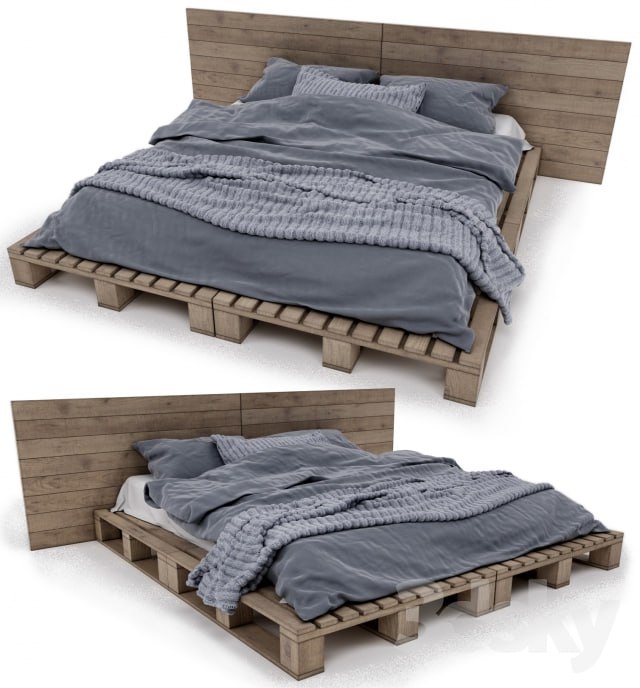 Scandinavian bed