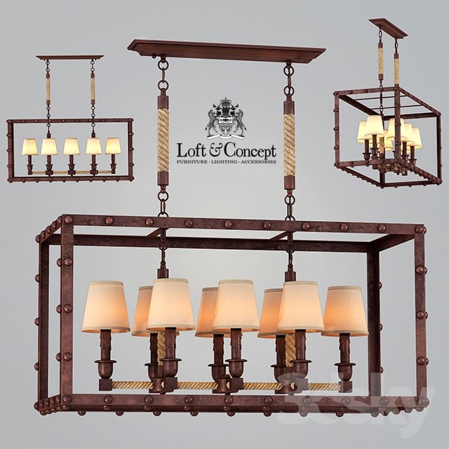 CHANDELIER ELEGANCE AND SOLIDITY -concept