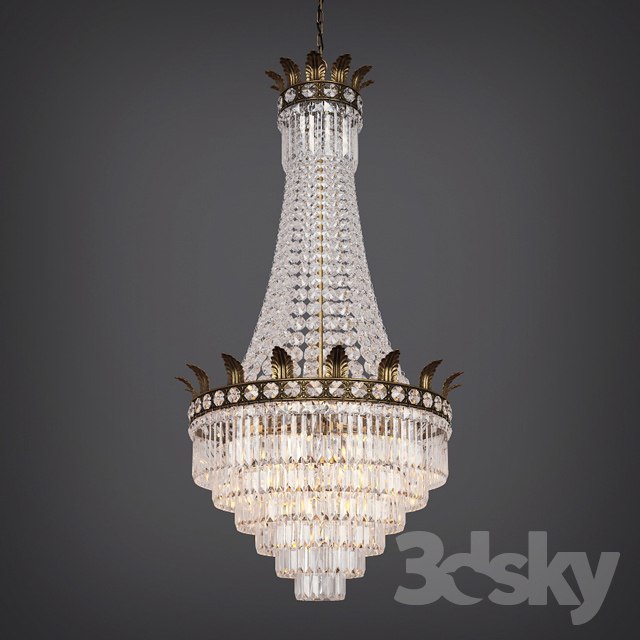 Large Antique Chandelier