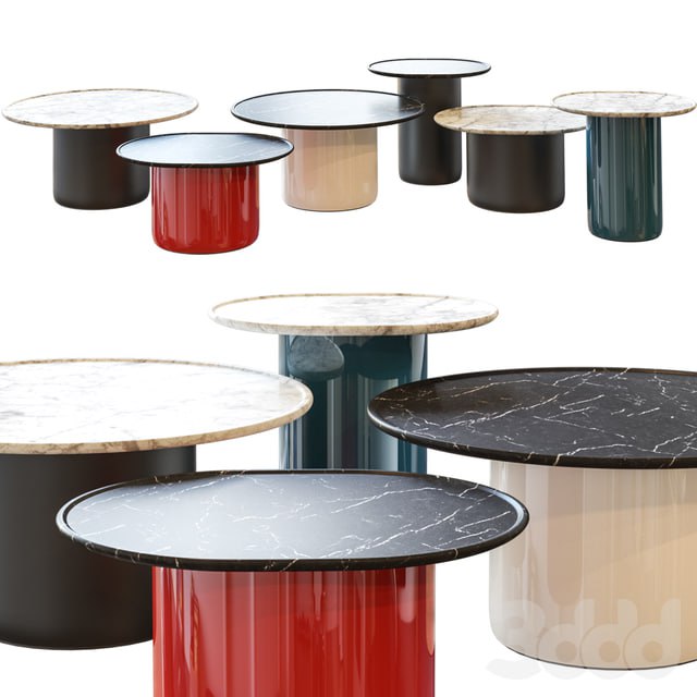 Button Tables by B&B Italia