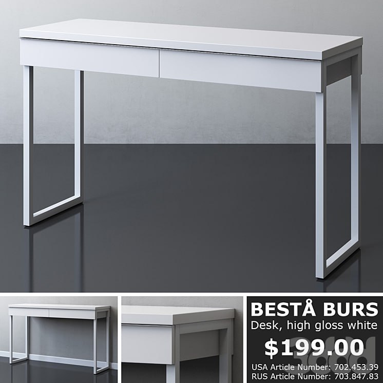 IKEA BESTA BURS Desk