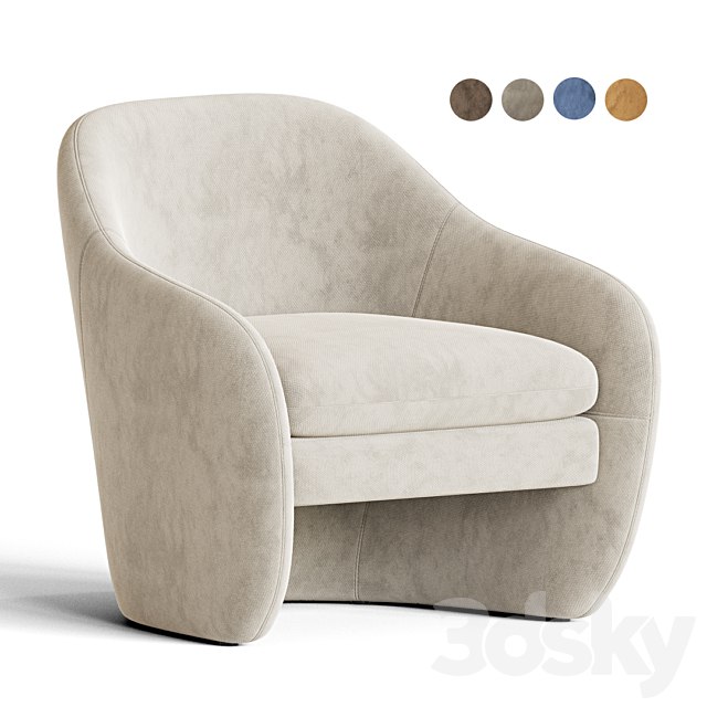 Pavia Lounge Chair Cb2