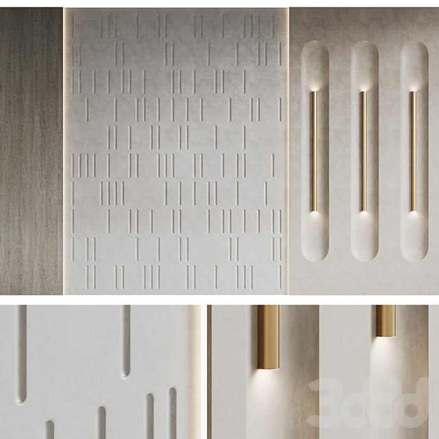 Decorative wall panel 4