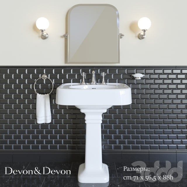 Washbasin Devon&Devon Blues