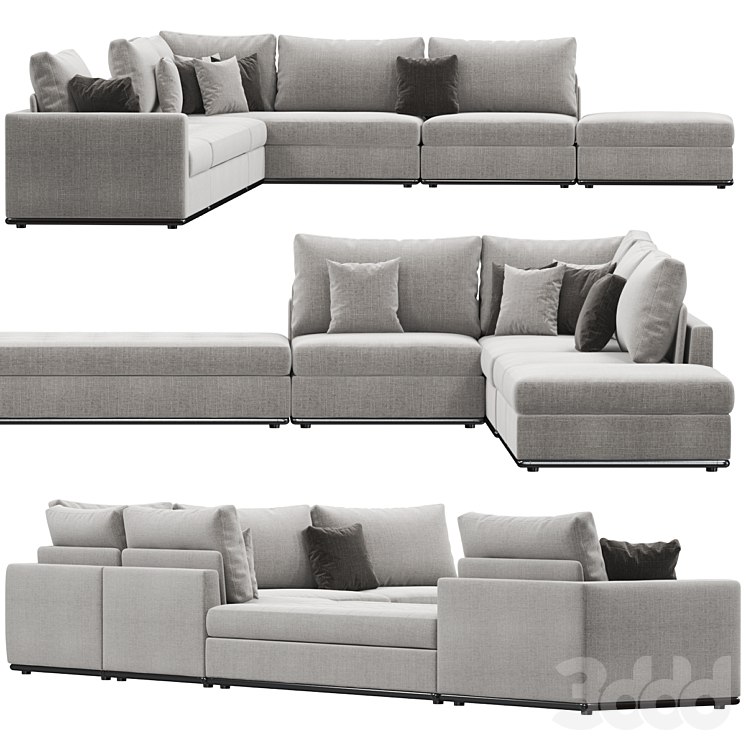 Modular sofa Giulio Marelli Oliver