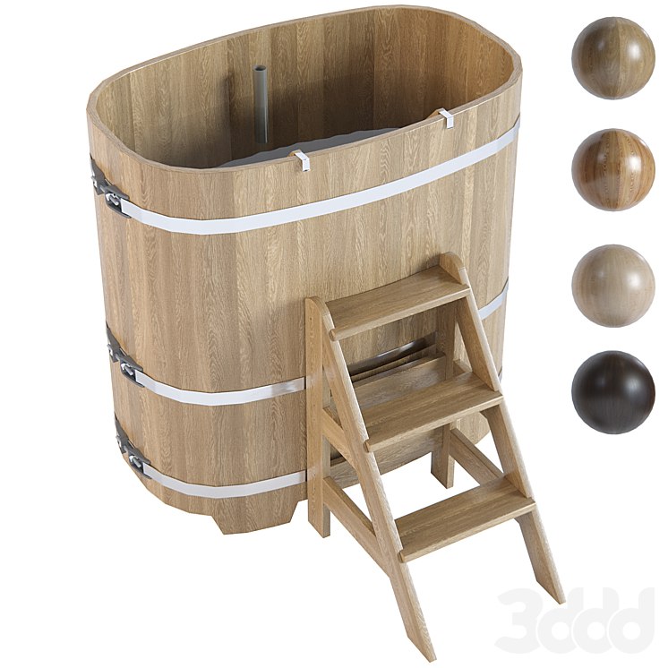 Oval hot tub from Bentwood *