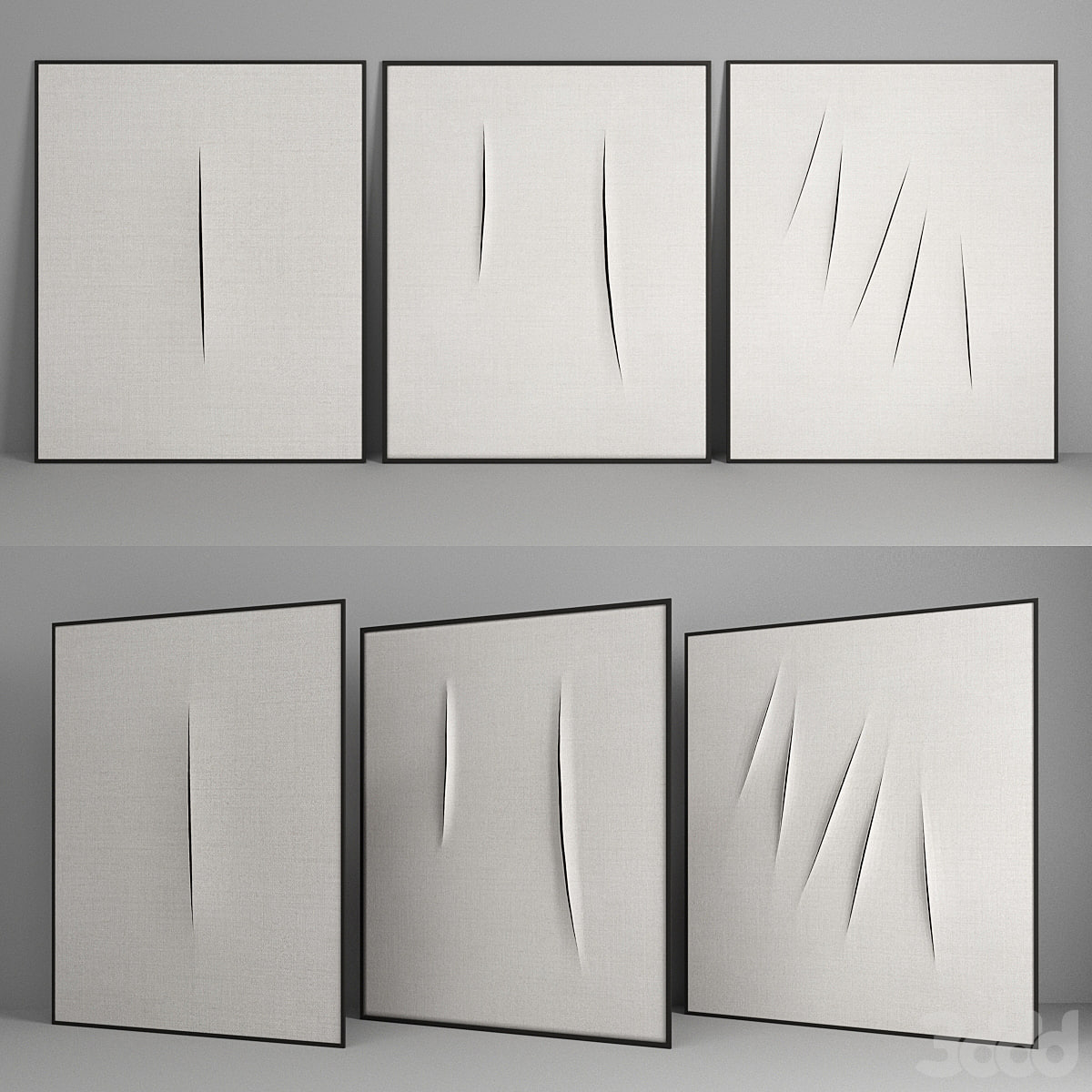 Concept Spatial by Lucio Fontana