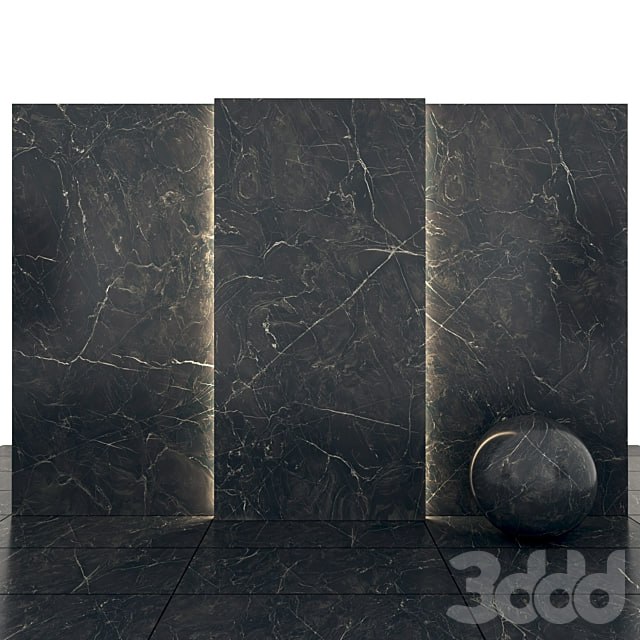 Mozart black marble