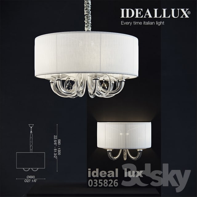 Ideal Lux - Swan 035 826 SP6